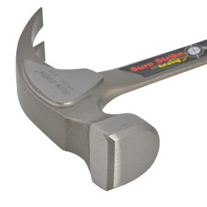 EMR20C Sure Strike All Steel Curved Claw Hammer 560g (20oz) - Image 2