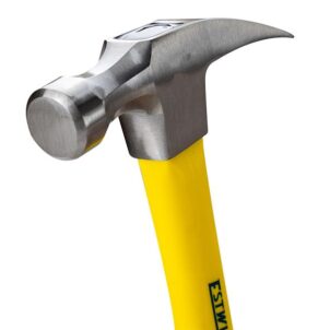 Surestrike Straight Claw Hammer, Fibreglass Shaft 570g (20oz)