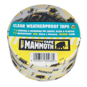 Weatherproof Tape 50mm x 10m Clear