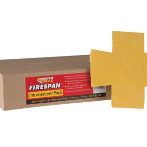 Firespan Intumescent Single Socket Pad (Box 20)