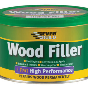 2-Part High-Performance Wood Filler Mahogany 500g