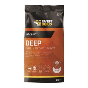 Jetcem Premix Sand & Cement Grey 12kg (2 x 6kg Packs)