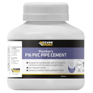 P16 Plumber's PVC Pipe Cement 250ml