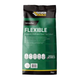 730 Uniflex Hygienic Tile Grout Ivory 5kg