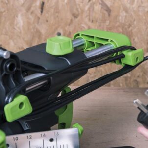 F210SMS TCT Multi-Material Sliding Mitre Saw 210mm 1200W 240V - Image 2