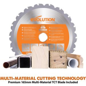 R165CCS-Li EXT Circular Saw 18V 1 x 4.0Ah Li-ion