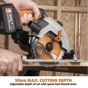 R165CCS-Li EXT Circular Saw 18V Bare Unit - Image 3