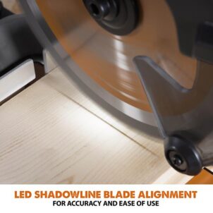 R185SMS-Li EXT Sliding Mitre Saw 18V 1 x 4.0Ah Li-ion - Image 3