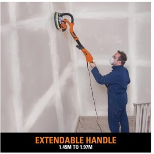 R225DWS Telescopic Dry Wall Sander 710W 240V - Image 4