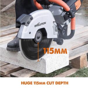 R300DCT 300mm Disc Cutter + Blade 1600W 110V - Image 3