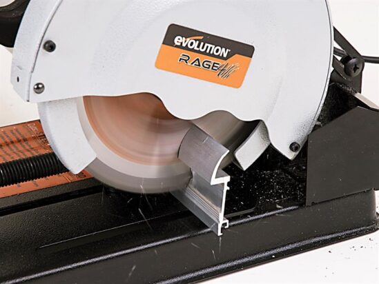 RAGE-4 Mini Chop Saw 185mm 1250W 110V - Image 2
