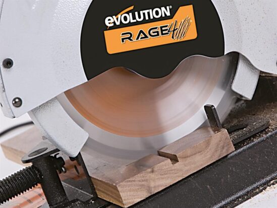 RAGE-4 Mini Chop Saw 185mm 1250W 110V - Image 3
