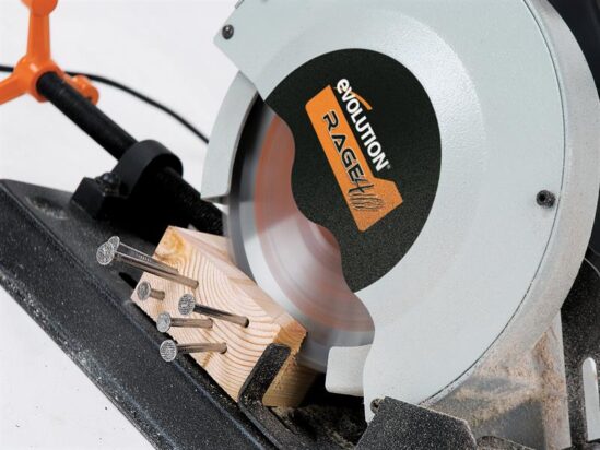 RAGE-4 Mini Chop Saw 185mm 1250W 110V - Image 5