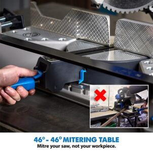 S355MCS Heavy-Duty Metal Cutting Mitre Chop Saw 1600W 110V - Image 3