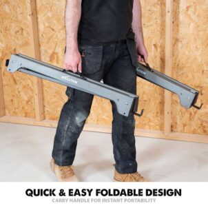 Metal Folding Sawhorse Stand (Twin Pack) - Image 3