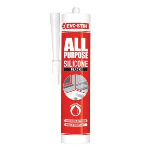 112872 All Purpose Flex Silicone Sealant Black C20