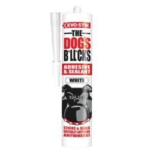 The Dog's B*ll*cks Multipurpose Adhesive & Sealant  White 290ml