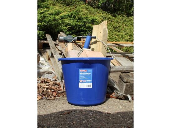 Builder's Industrial Bucket 14 litre (3 gallon) - Blue - Image 3