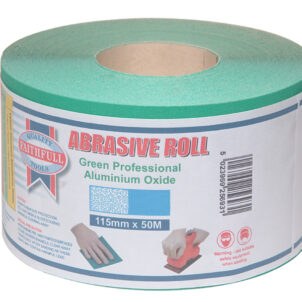 Aluminium Oxide Sanding Paper Roll Green 115mm x 50m 80G