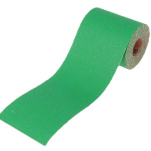 Aluminium Oxide Sanding Paper Roll Green 115mm x 5m 60G