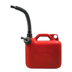 Plastic Fuel Can Red 5 litre