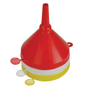 Plastic Funnel 150mm Set, 3 Piece
