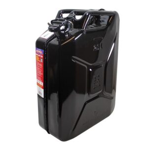 Black Steel Jerry Can 20 litre