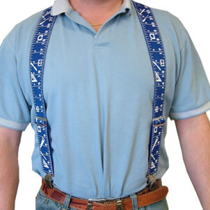 Heavy-Duty Braces 50mm Wide - Blue
