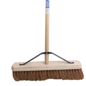 Broom Soft Coco 450mm (18in) + Handle & Stay