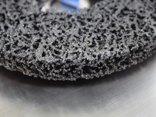 Cleaning Fleece Disc Coarse 115 x 22mm - Image 3