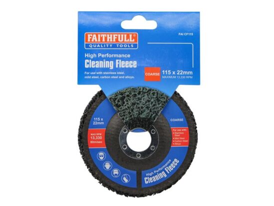 Cleaning Fleece Disc Coarse 115 x 22mm - Image 4