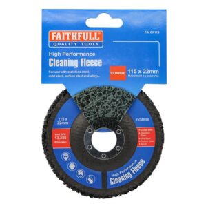 Cleaning Fleece Disc Coarse 115 x 22mm