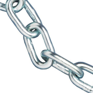 Zinc Plated Chain 6mm x 15m Reel - Max. Load 250kg