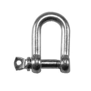D-Shackle Stainless Steel 6mm (Pack 2)