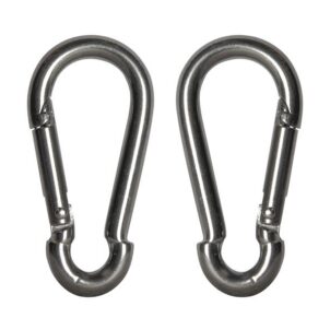 Fire Brigade Snap Hook Stainless Steel 6mm (Pack 2)
