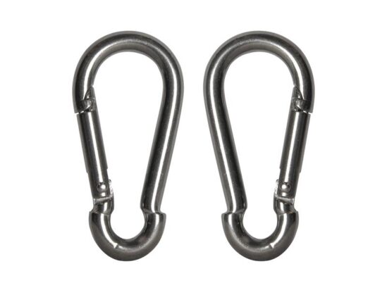 Fire Brigade Snap Hook Stainless Steel 6mm (Pack 2)