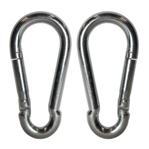 Fire Brigade Snap Hook 8mm Zinc Plated (Pack 2)