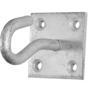Hook On Plate - Galvanised