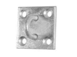 Staple On Plate – Galvanised