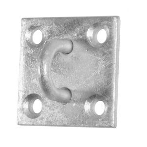 Staple On Plate - Galvanised