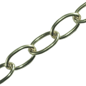 Oval Chain 1.8mm x 10m Chrome