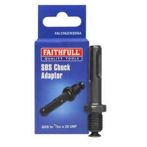 SDS Plus Chuck Adaptor SDS To 1/2in UNF - Image 3