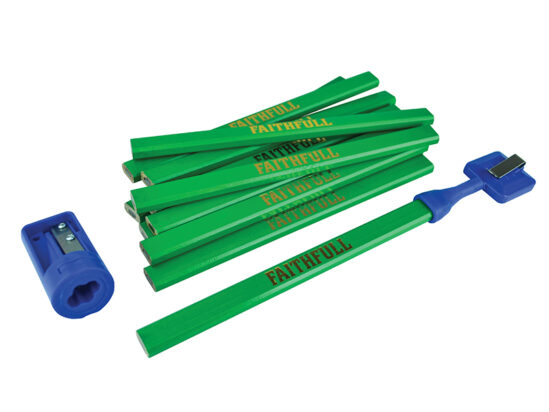 Carpenter's Pencil Kit Green / Hard (Pack 12) - Image 2