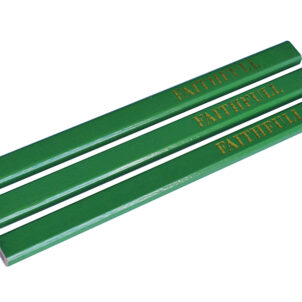 Carpenter's Pencils - Green / Hard (Pack 3)
