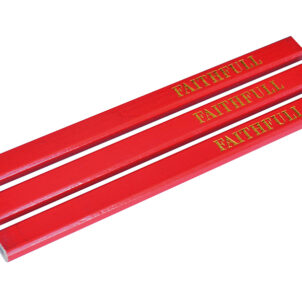Carpenter's Pencils - Red / Medium (Pack 3)