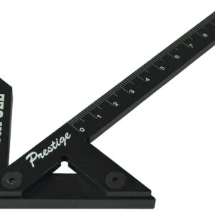 Prestige Centre Finder Gauge Black Aluminium 100mm