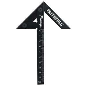 Prestige Centre Finder Gauge Black Aluminium 100mm - Image 2