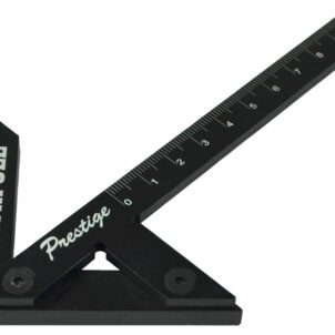 Prestige Centre Finder Gauge Black Aluminium 100mm - Image 3