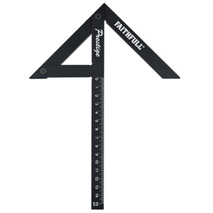 Prestige Centre Finder Gauge Black Aluminium 150mm - Image 2