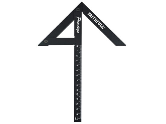 Prestige Centre Finder Gauge Black Aluminium 150mm - Image 2